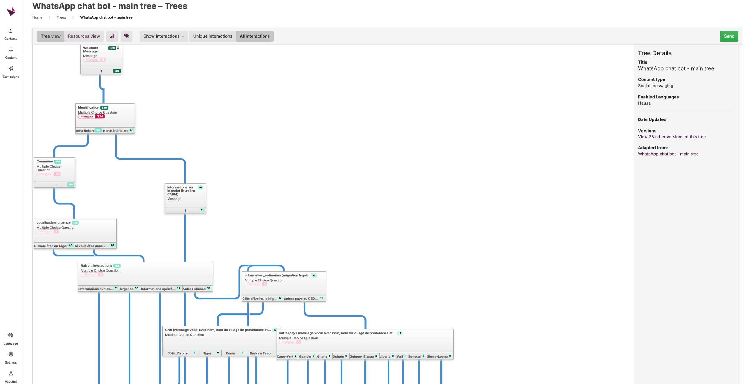 Content Recommendation System screenshot